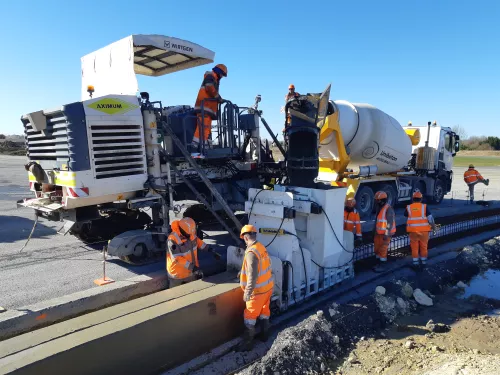 Bordures et dispositifs d'assainissement béton