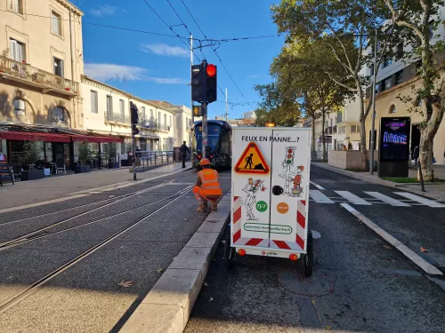 energy frugality of intervention equipment-electric scooter