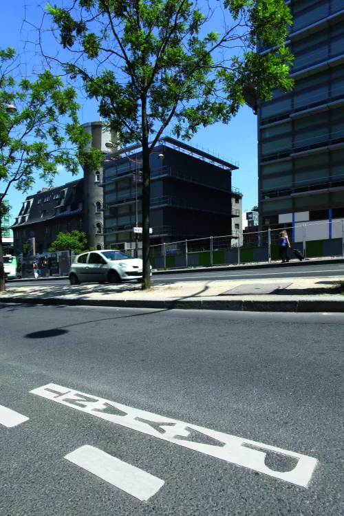 Reflective prefabricated strip