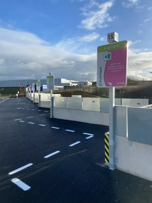 Signalisation d’intérêt local et signalétique PANNEAU DÉCHETTERIE